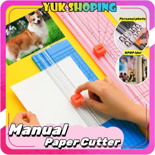 

YUKSHOPING Alat Potong Kertas Paper Cutter Paper Trimmer Kertas A4 Pemotong Kertas Portabel R1252