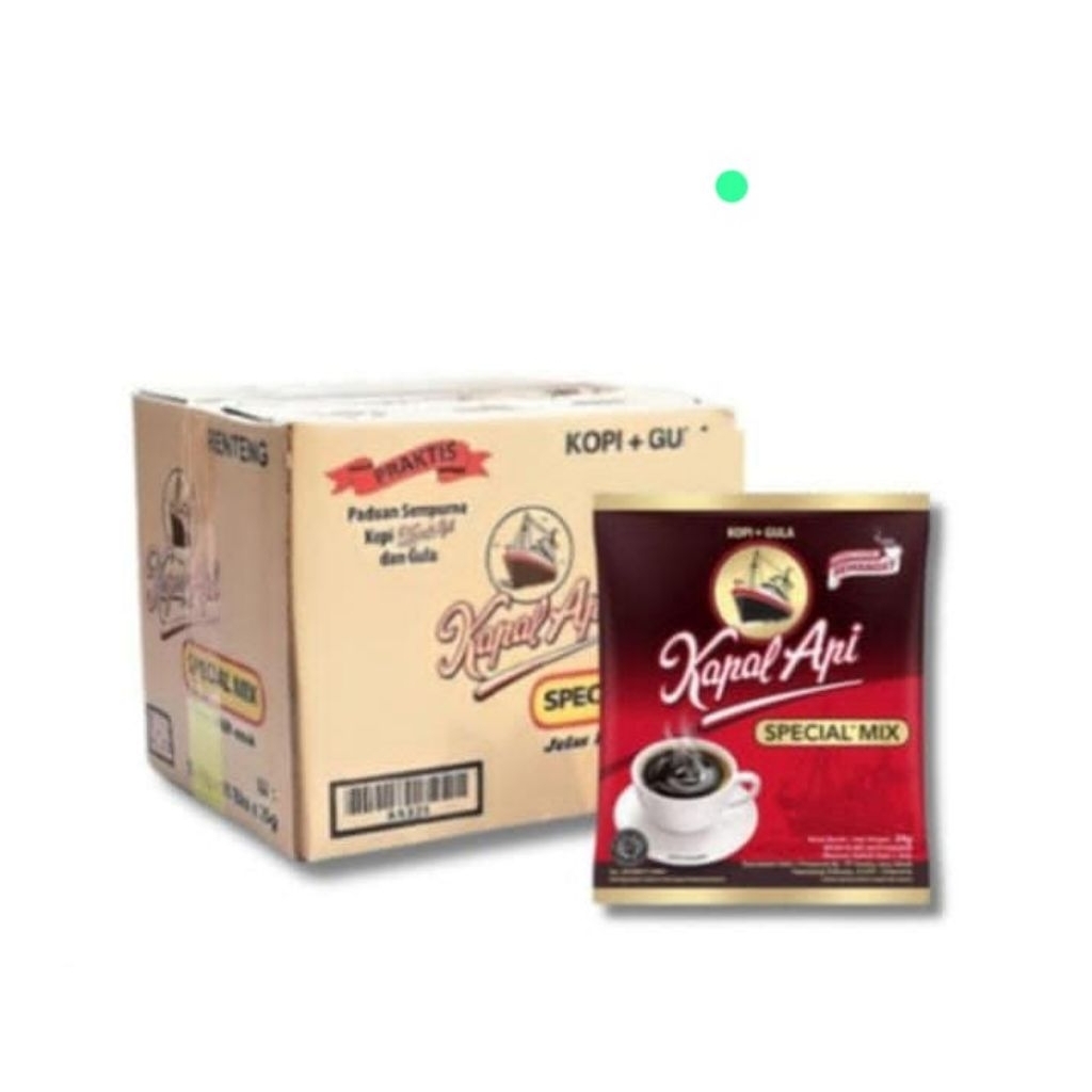 

Kopi Kapal Api Mix Gula 23g 1 Dus/12 Renceng