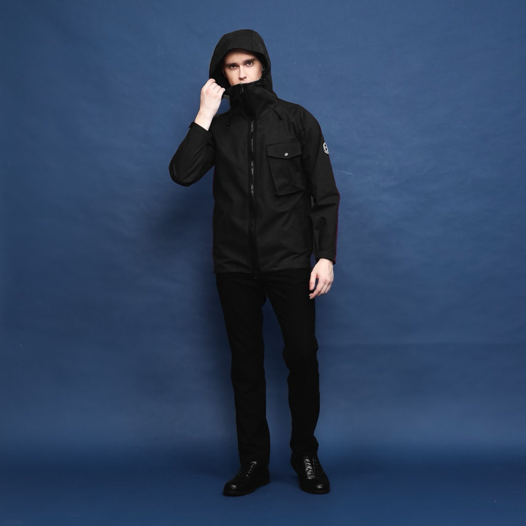 OUTFIRM - Gorpcore Jacket 3L Black Pocket