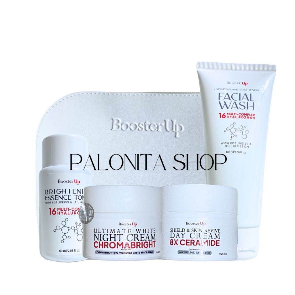 Skincare Booster Up Glam Shine Ultimate Whitening Original Mencerahkan Wajah