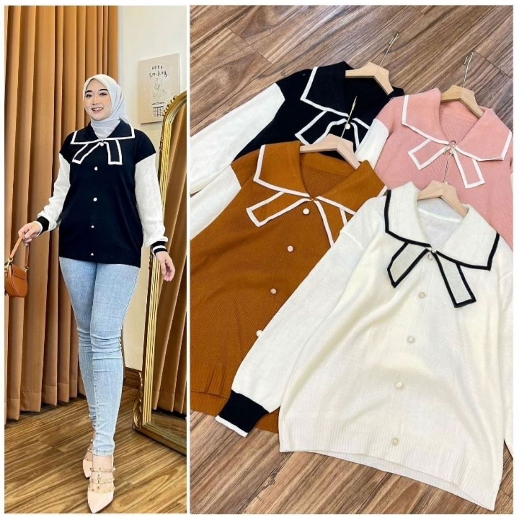 atasan rajut import Pita by zara