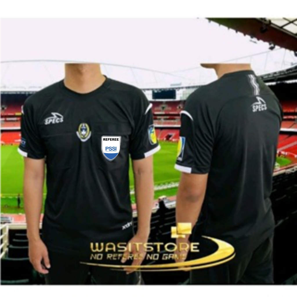 Baju Wasit Specs 2020 Liga 1 Full Logo (Pssi, Fair Play, Referee Pssi, Respec)