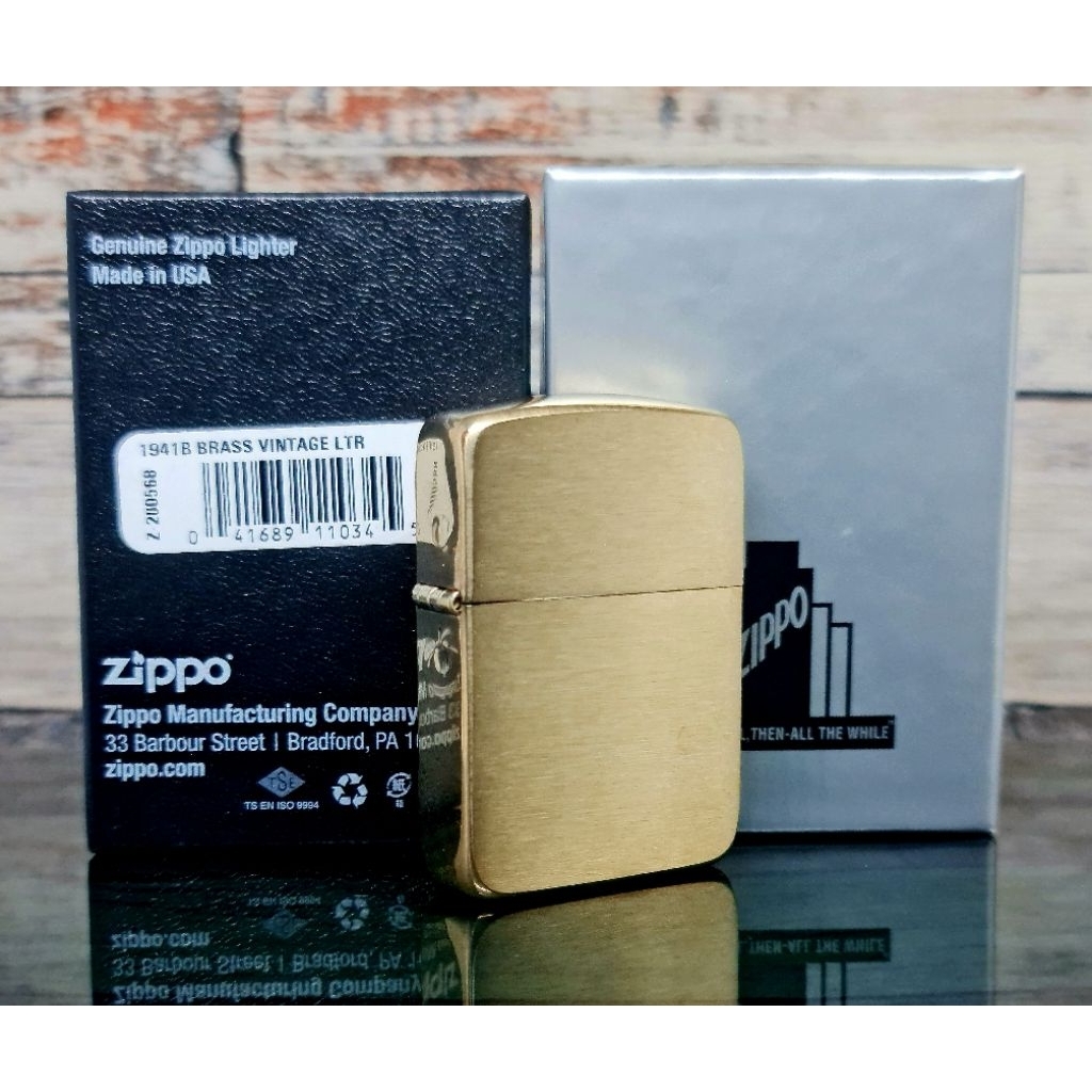 Zippo Replica 1941 Brushed Brass