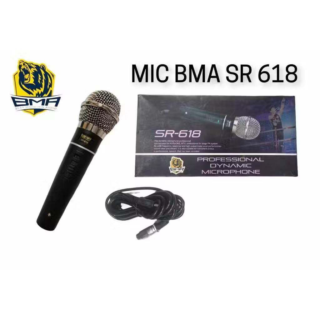 MIC KABEL BMA SR-618 microphone kabel BMA SR 618 MIC KABEL BMA SR-618