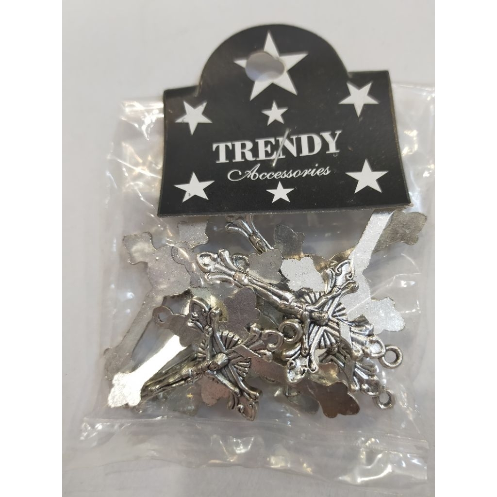 Liontin Salib Rosario Millenium Grshtm 8mm - Liontin Salib - Salib Rosario - Liontin Rosario - Bahan