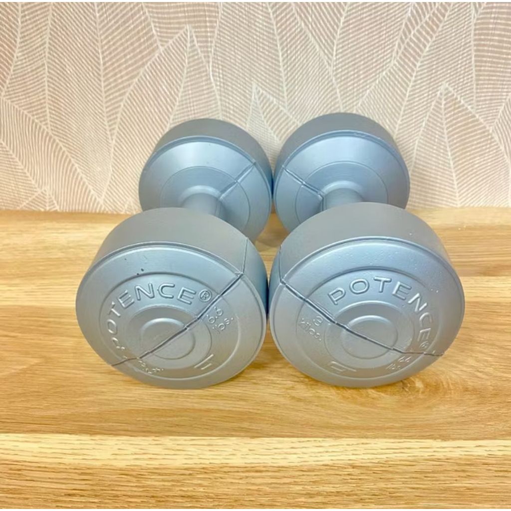 POTENCE DUMBEL 5KG / DUMBELL 5KG / BARBEL 5 KG / DUMBELL PLASTIK BARBELPLASTIK 5KG