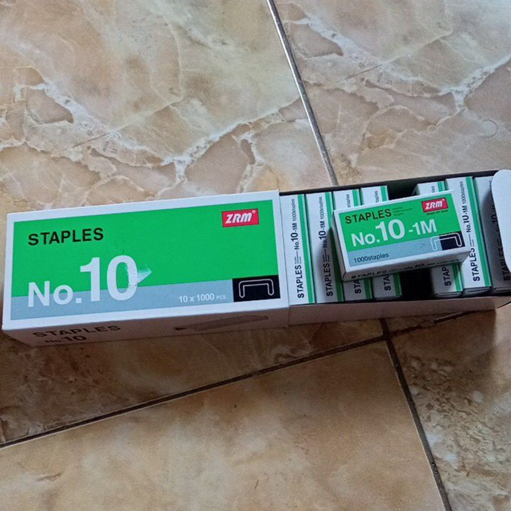 

staplesno10 perpack isi 10 pcs