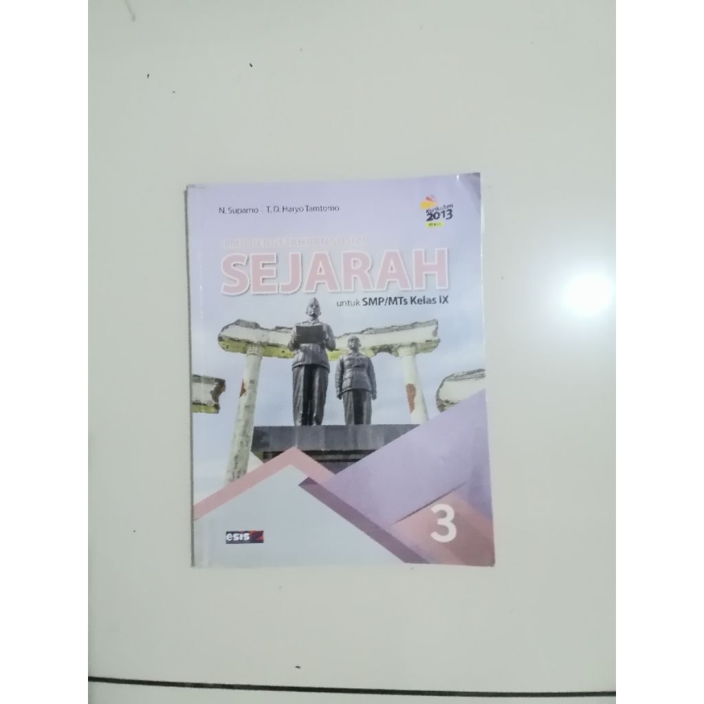 Buku IPS Sejarah untuk SMP Kelas 9 K13 Revisi