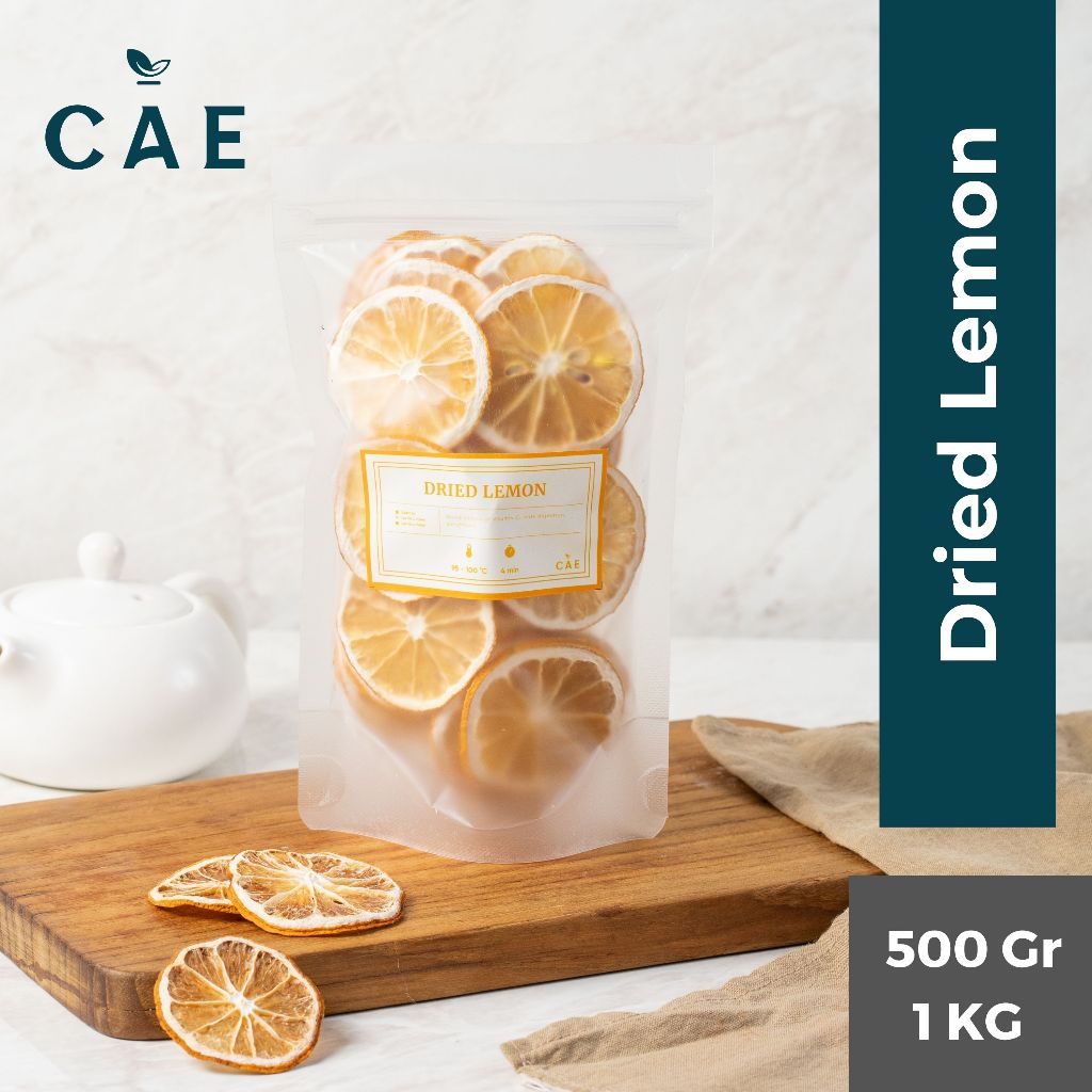 

Dried Lemon Slice Kering Iris Jeruk Buah Tea Tisane Premium 500 - 1 KG