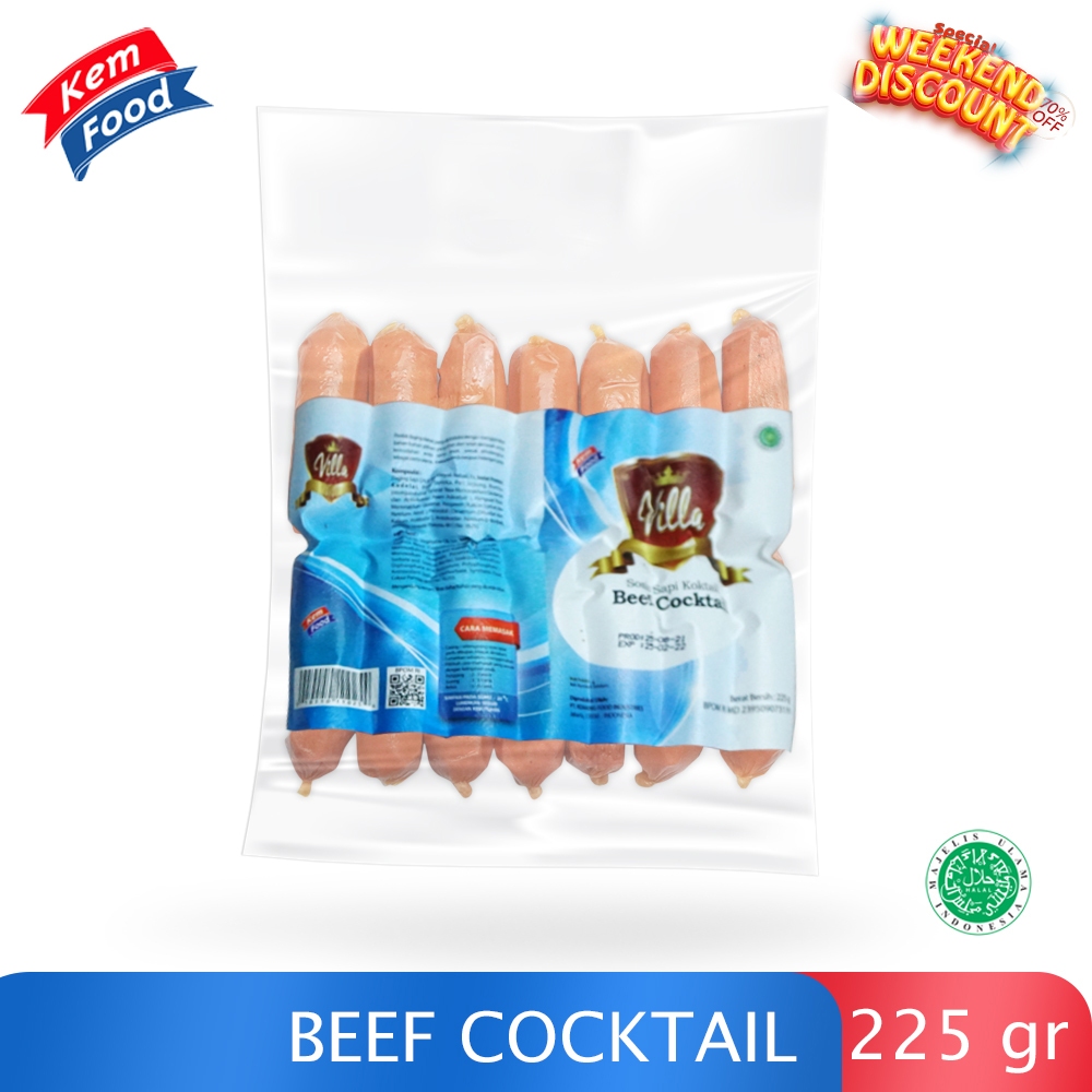 

Villa Sosis Sapi - Beef Cocktail 225 gr {Promo Weekend}