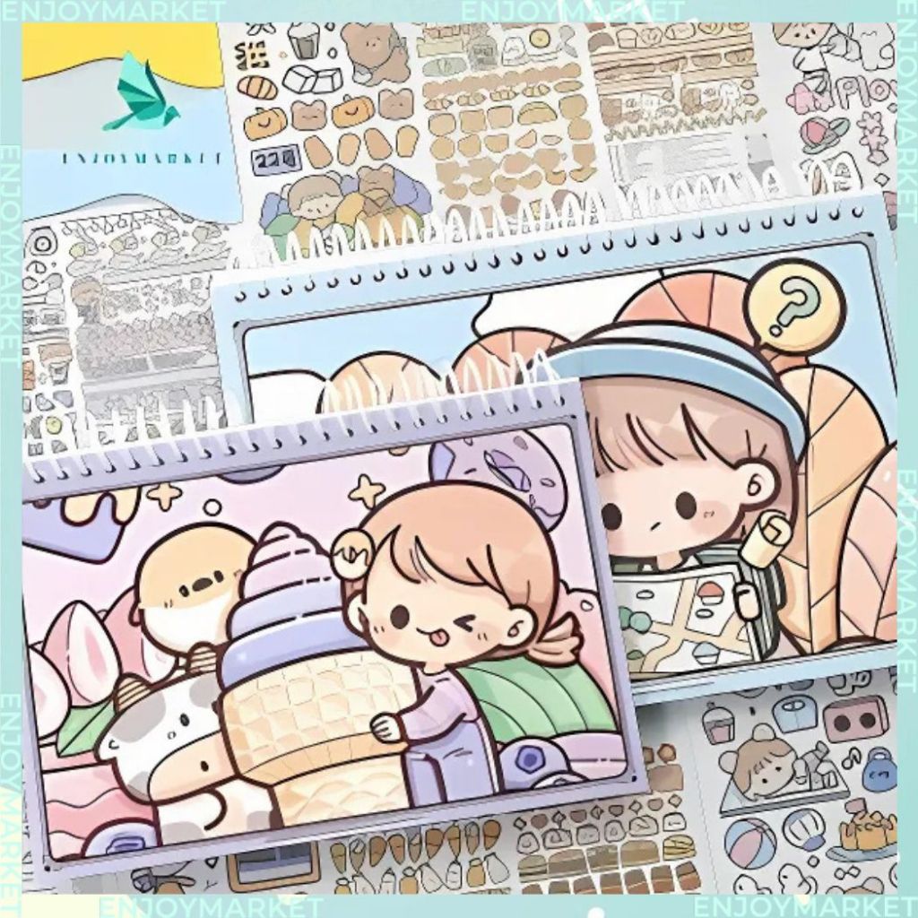 

Buku Motif Dodojam Untuk Tempel Sticker Free 1 Lembar Stiker TLD58