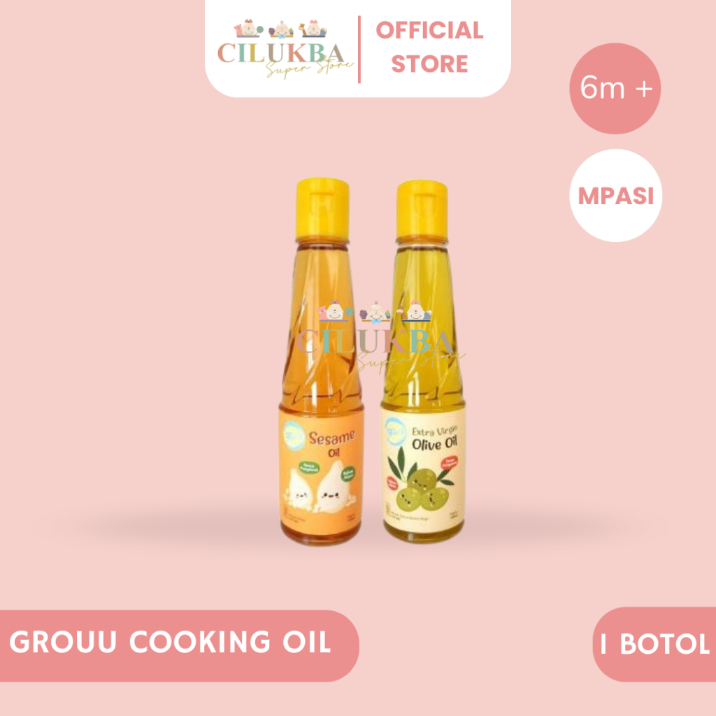 

GROUU MINYAK EVOO & MINYAK WIJEN MPASI | MINYAK WIJEN | MINYAK EVOO | VIRGIN OLIVE OIL | MINYAK | MPASI