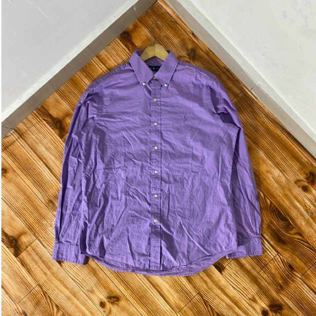 KEMEJA RL UNGU SECOND