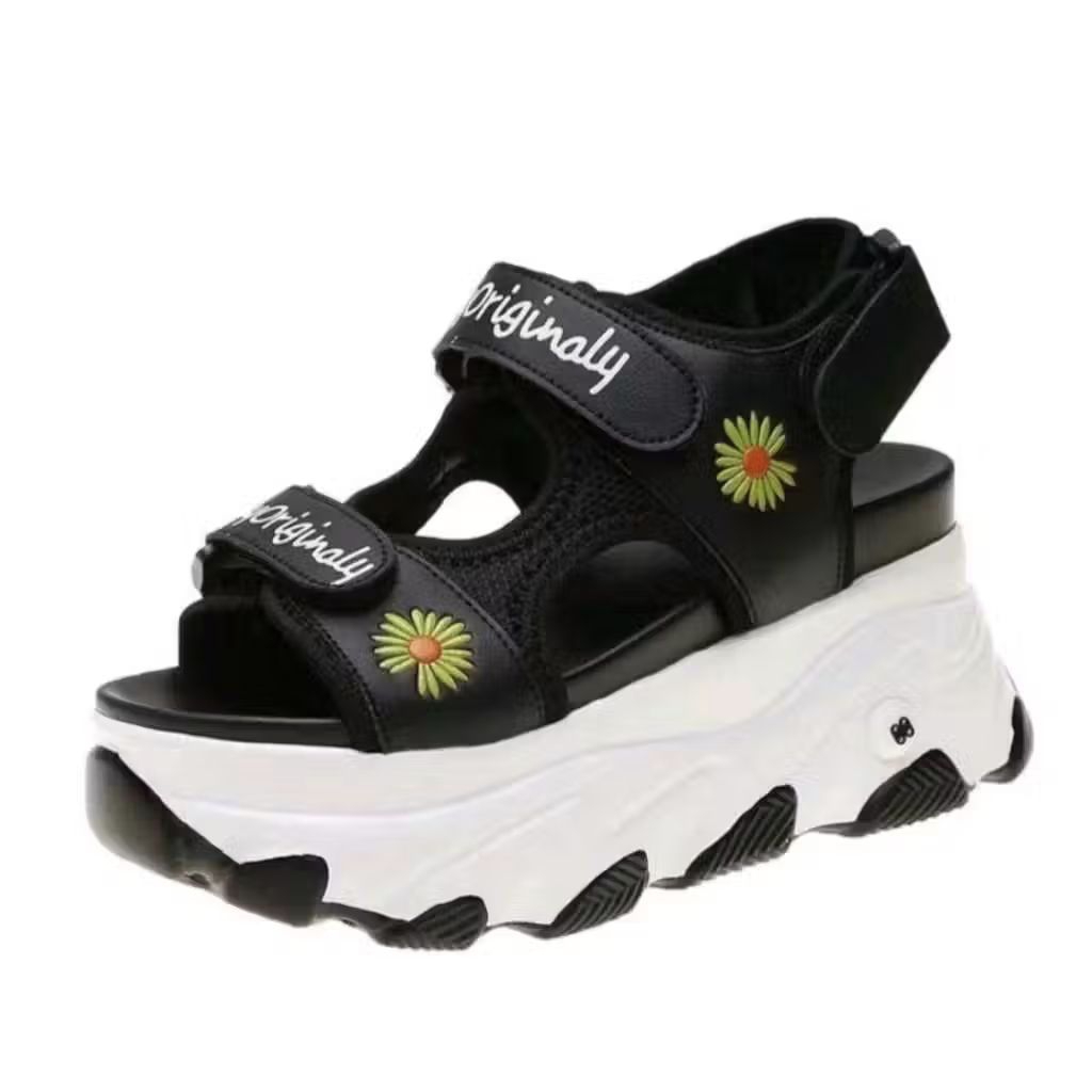 Sandal Gunung Perempuan dan Dewasa Motif Bunga korea style Import Sendal Wanita