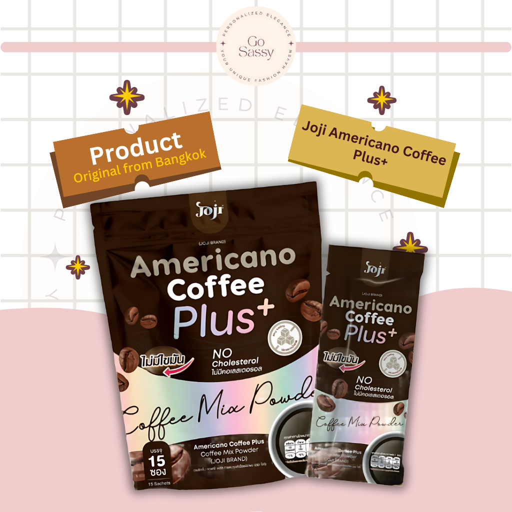 

Joji Americano Coffee Plus No Cholesterol Powder