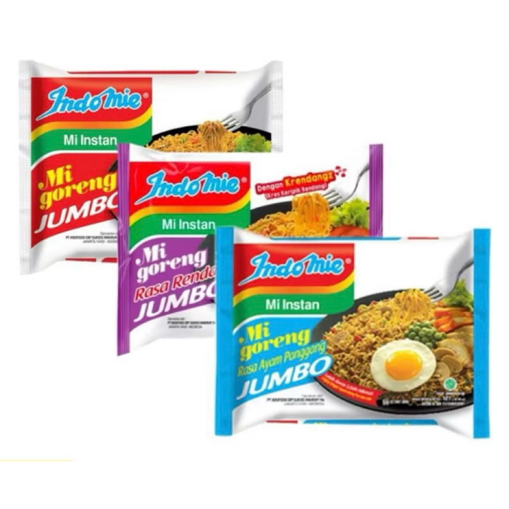 

MIE INSTAN INDOMIE JUMBO 3varian