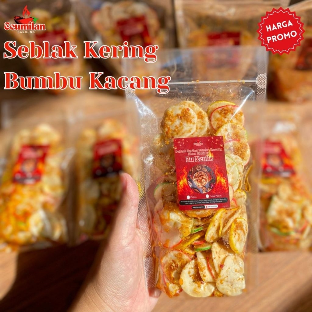 

Ceumilan Bandung - Seblak Kering Bumbu Kacang Khas Ciwidey Isi 1 kg