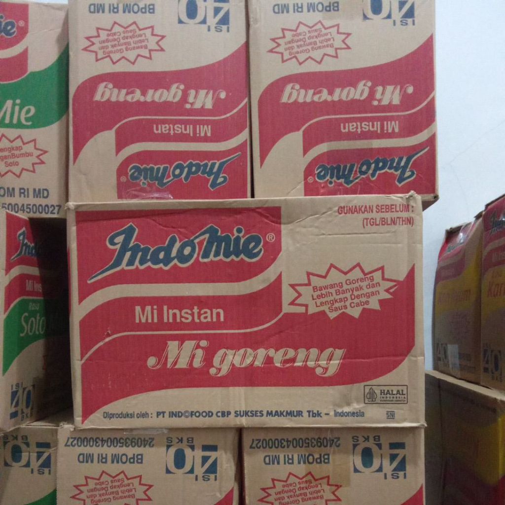 

INDOMIE 1 DUS ISI 40 BISA DI MIX Popmie mix isi 24 mi goreng mi soto