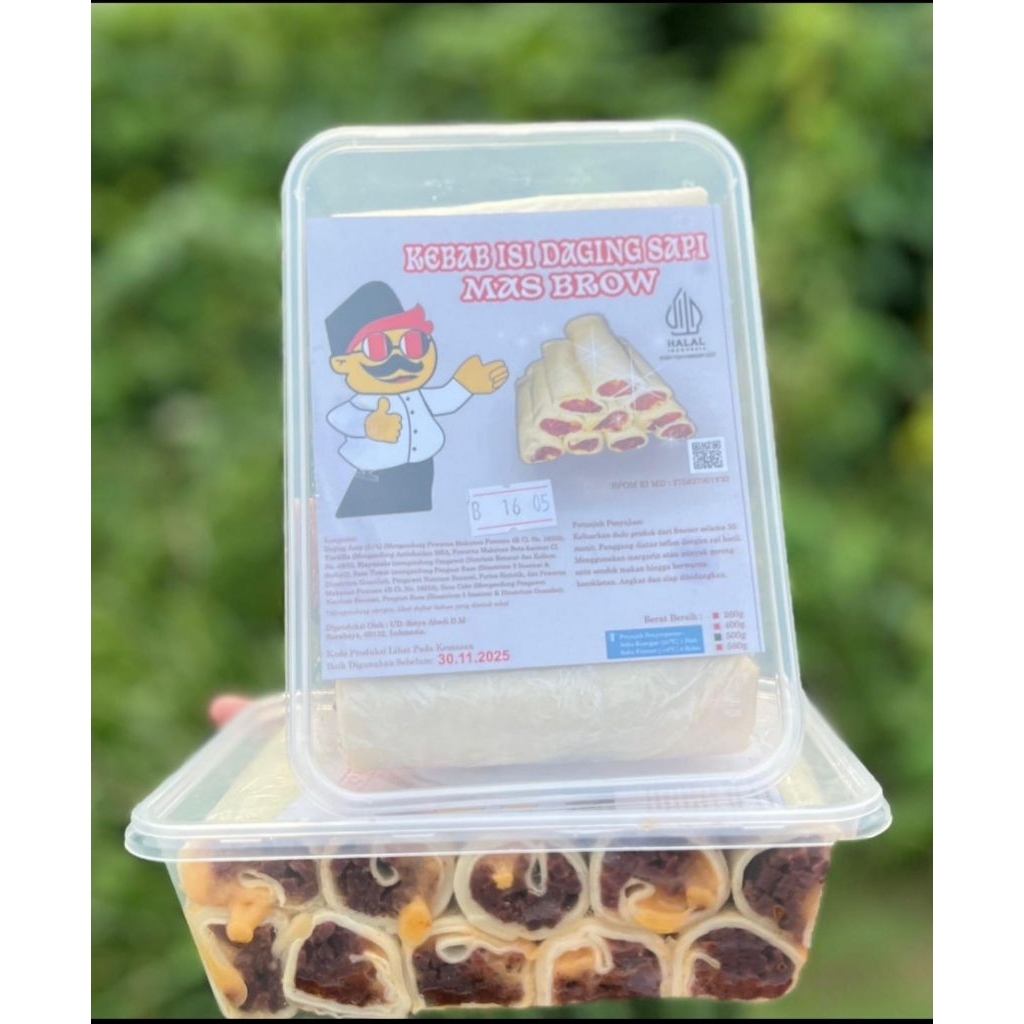 

Kebab Daging Mas Brow