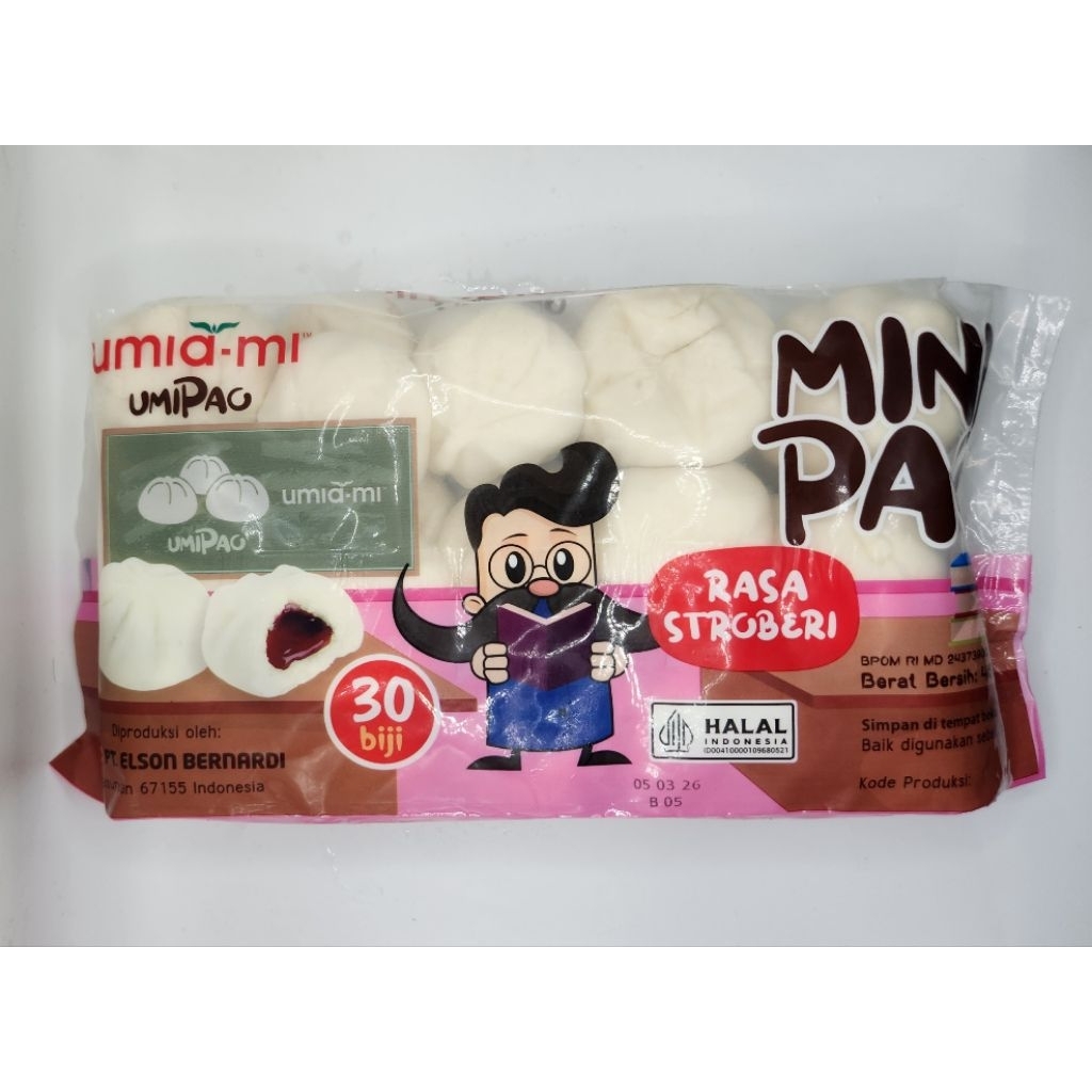 

Umiami Minipao Strawberry isi 30pcs