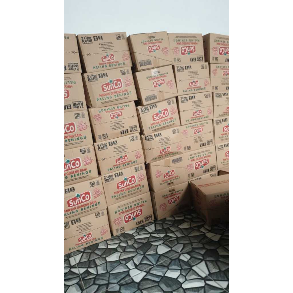 

MINYAK GORENG SUNCO 2 LITER 1 KARTON ISI 6 PCS