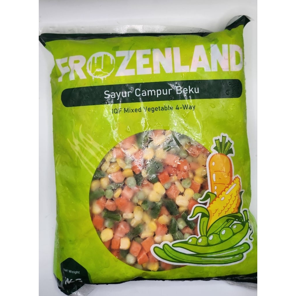 

Frozenland Mix Vegetable 4 Ways 1kg