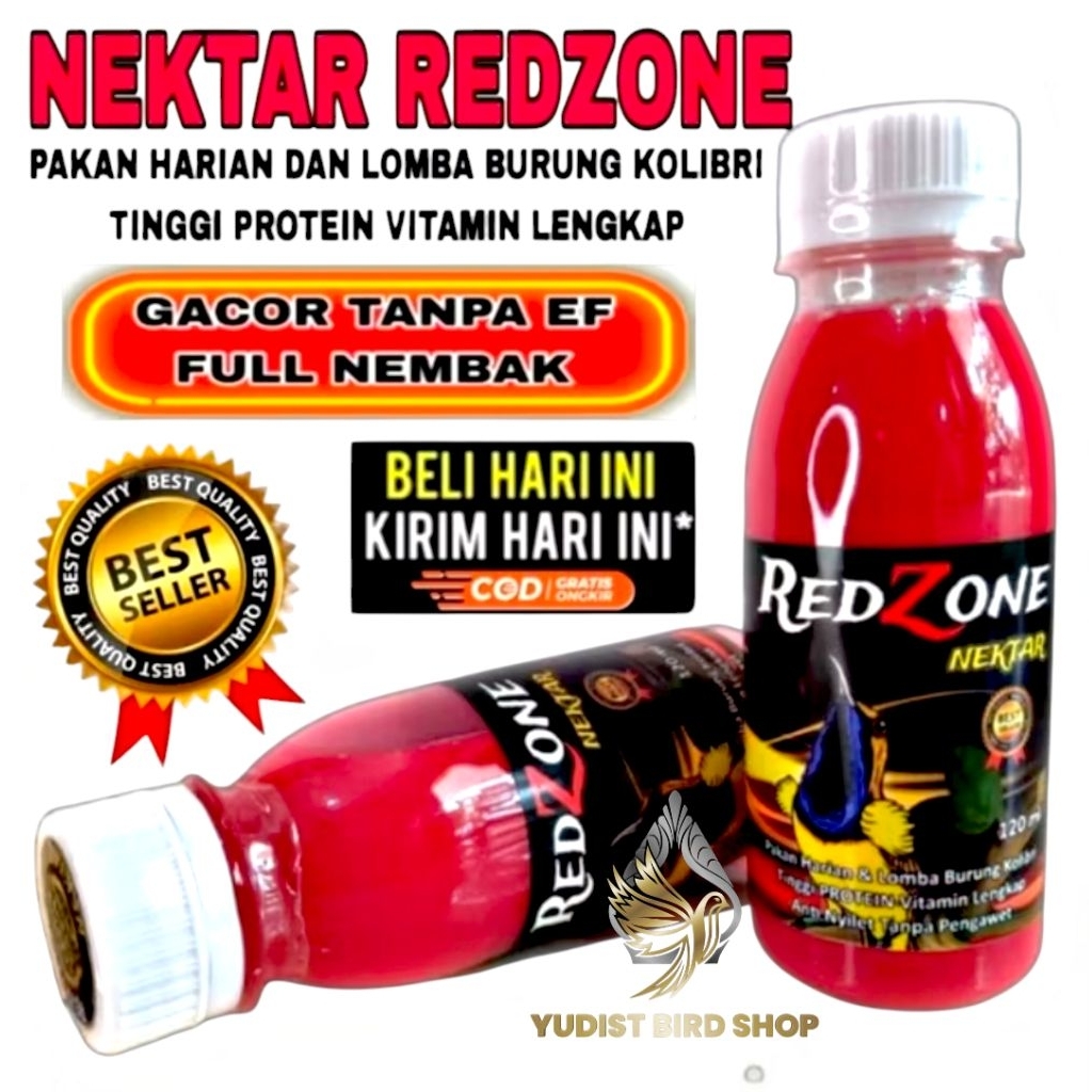 NEKTAR REDZONE ORIGINAL COCOK UNTUK SOGON DAN KOLIBRI