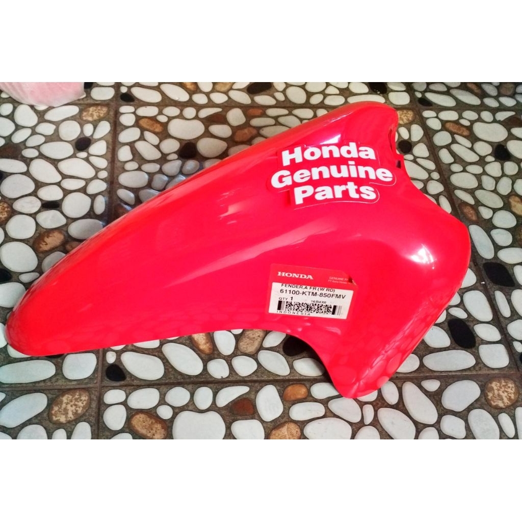 FENDER FR / SPAKBOR DEPAN SUPRA X 125 SERI KTM / 61100KTM850FMV