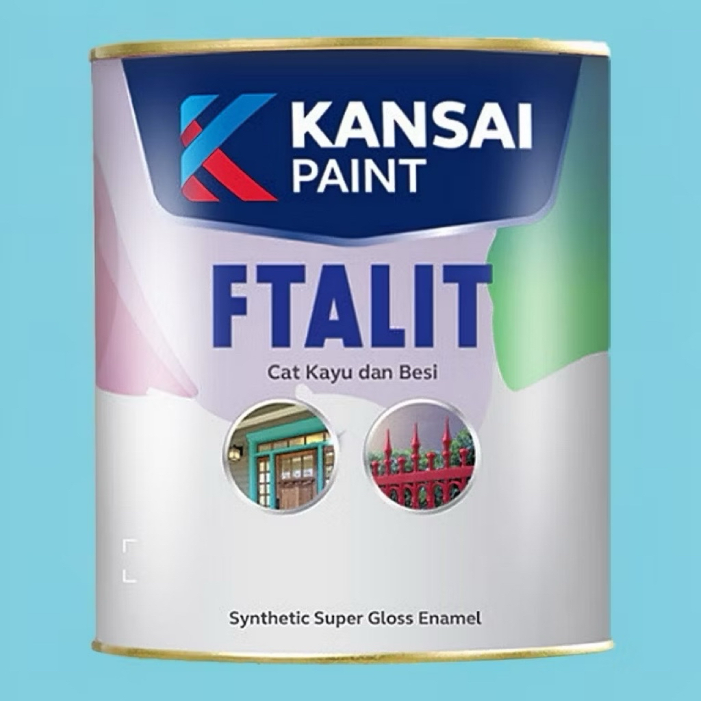 

Ftalit Cat Kayu Dan Besi 115-116 RIVER BLUE 1 Kg