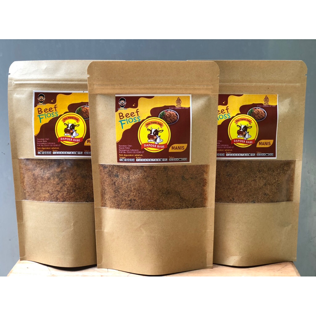

ABON SAPI DAPOERBABE KEMASAN 250 gram