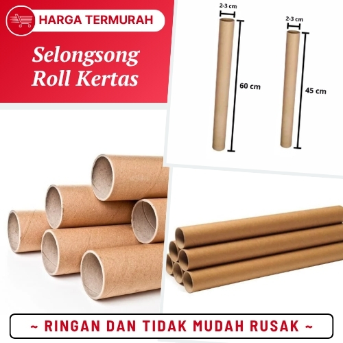 

Paper Core Selongsong Roll Kertas Corong Kardus Karton Pipa Kertas