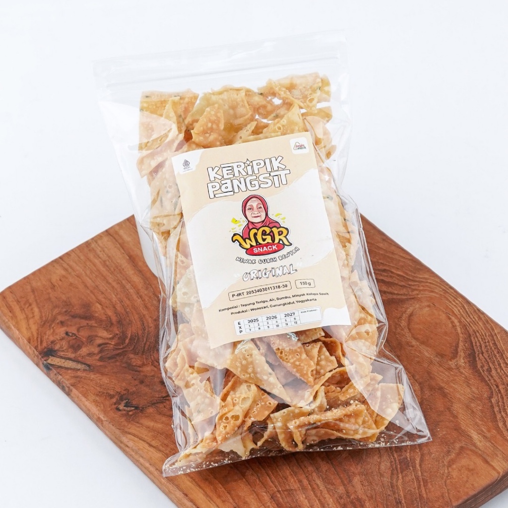 

KERIPIK PANGSIT ORIGINAL - WGR SNACK