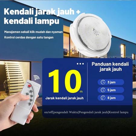 RB Garansi 10 TahunLampu Tenaga Surya Panel Surya Lampu Plafon Rumah Sederhana Lampu LED Lampu