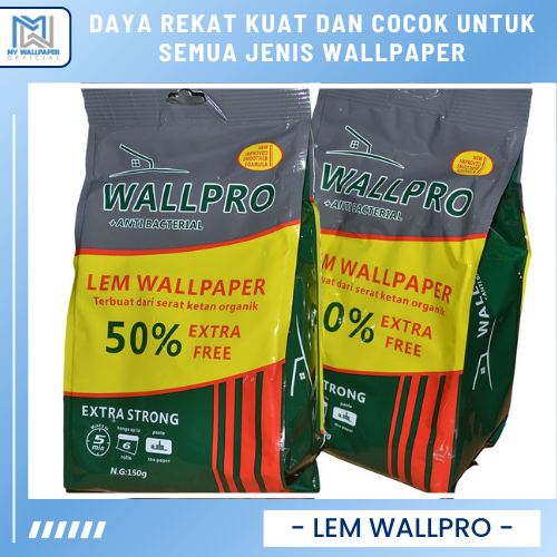 Lem Wallpaper Dinding Super Kuat Lem Stiker Dinding Lem Wallpro Lem Wallstiker