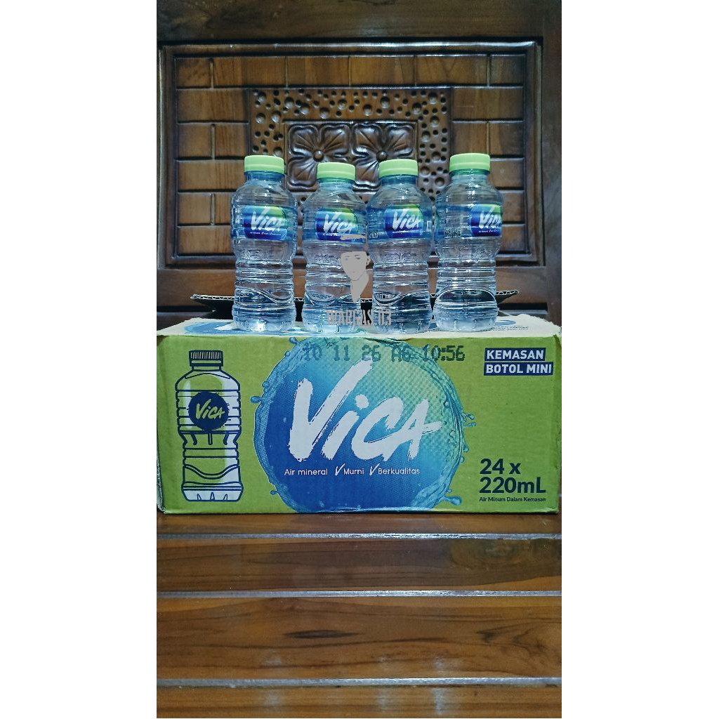 

1 KARTON AIR MINERAL VICA PET 220ML [24 BOTOL]