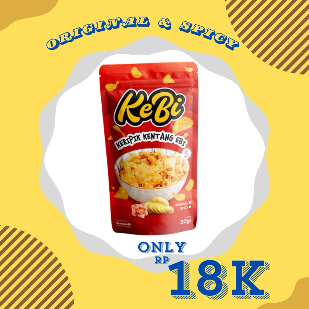 

KEBI {Keripik kEntang eBI} 50Gr