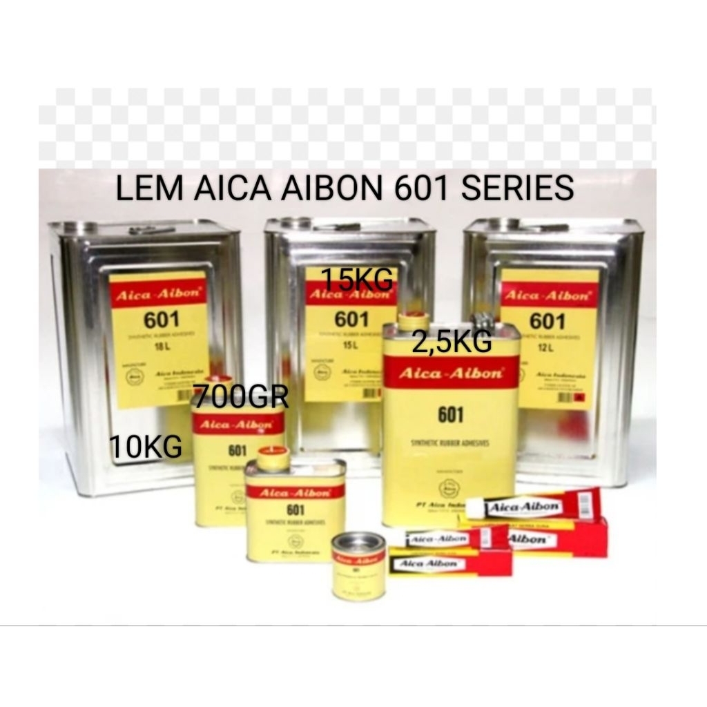 

LEM KUNING AICA AIBON 601 KALENG BLEK 10KG 10 KG AICA-AIBON