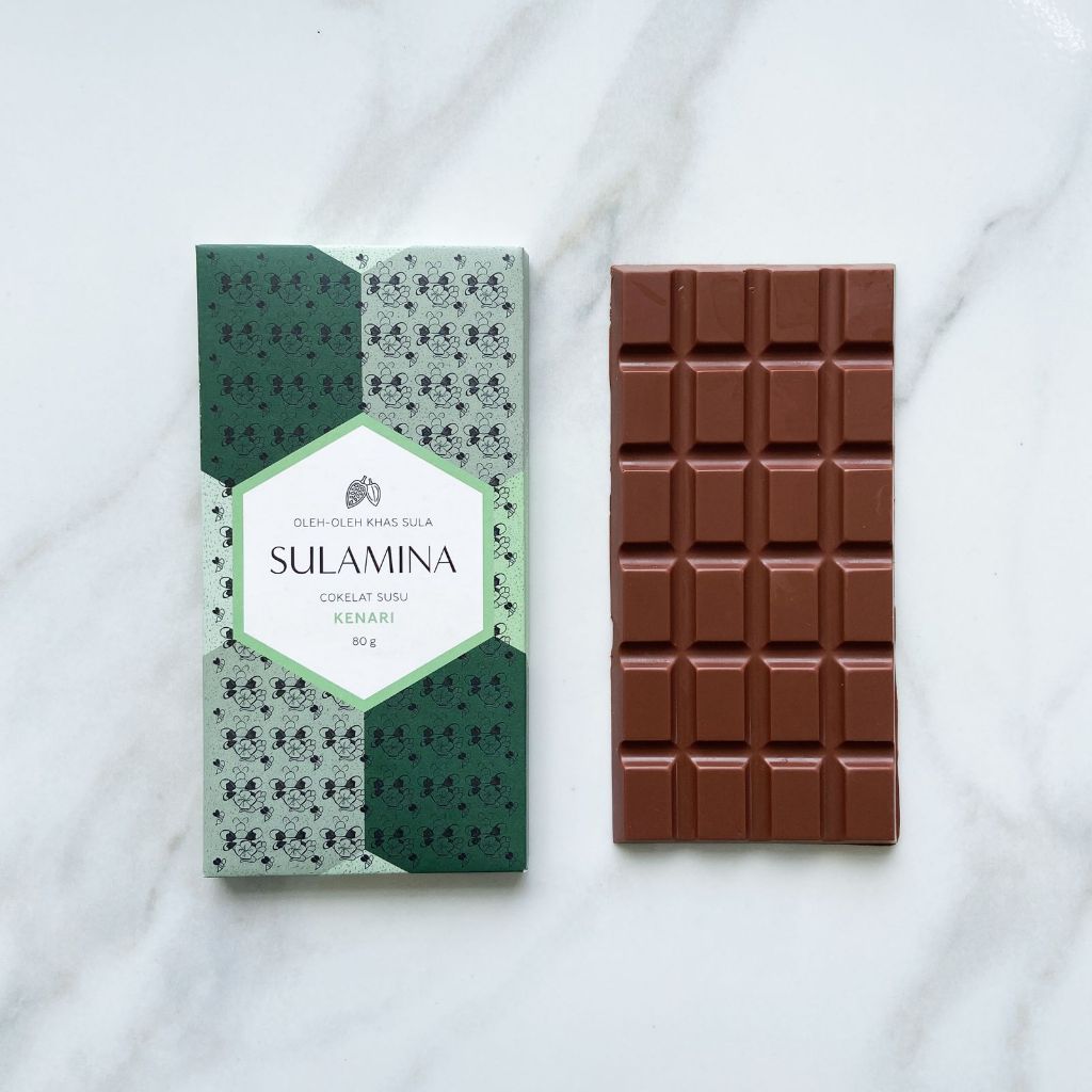 

SULAMINA Milk Chocolate Kenari - 80g