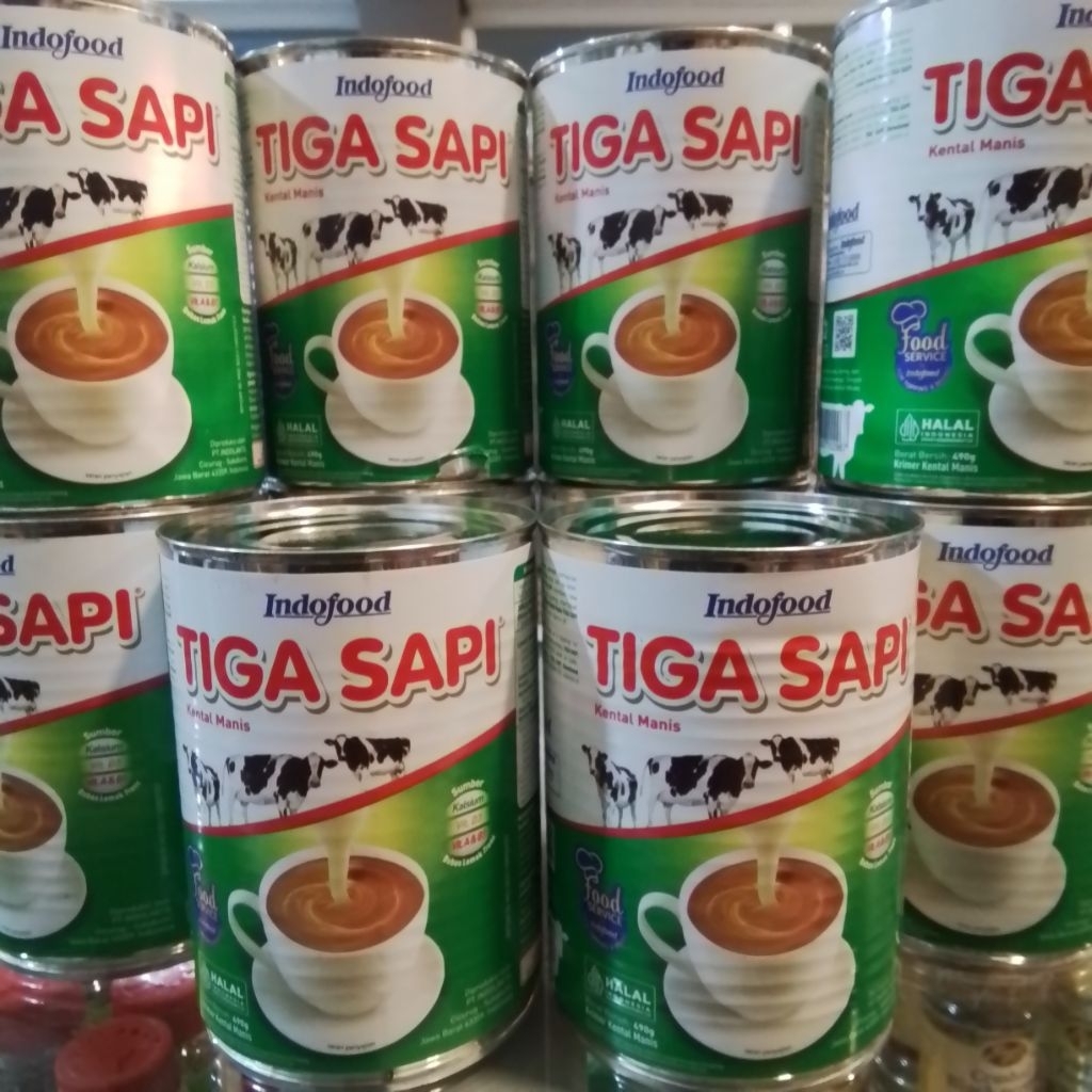 

Indofood Tiga Sapi Krimer Kental Manis 490g