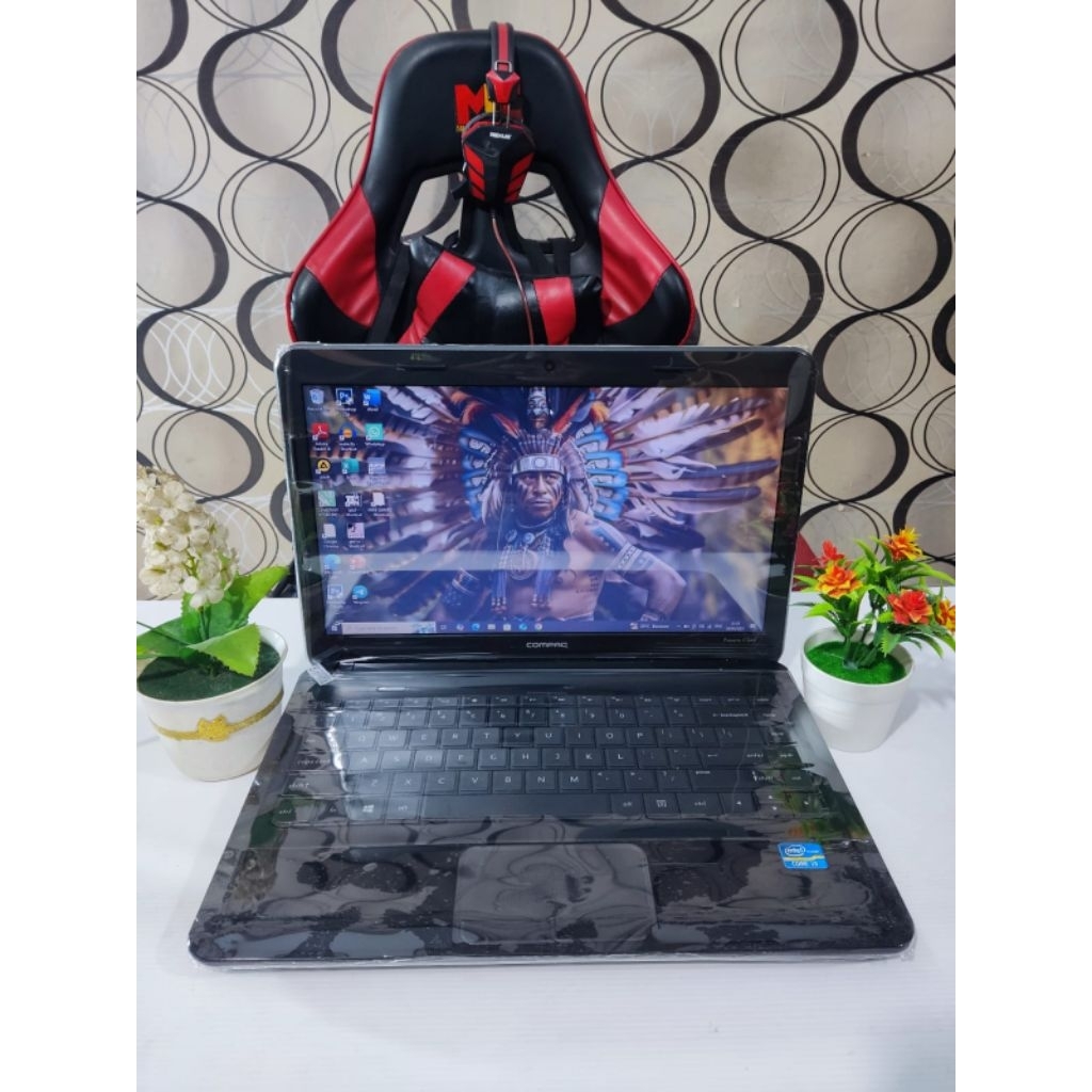 HP Presario CQ45 Core i3 Ram 8/128gb Ssd Siap Pakai Fitur Lengkap COD