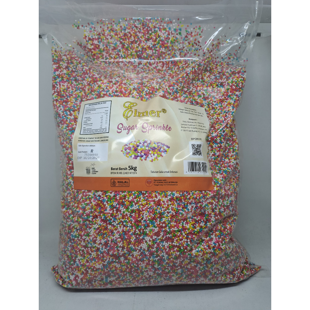 

Spikel Gula Butir Warna Warni Repack 1Kg