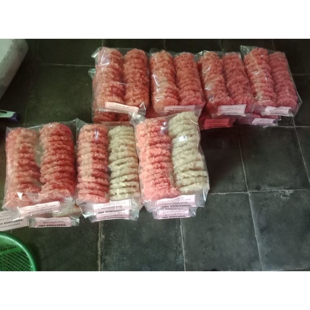 

Ranginang Mentah kecil