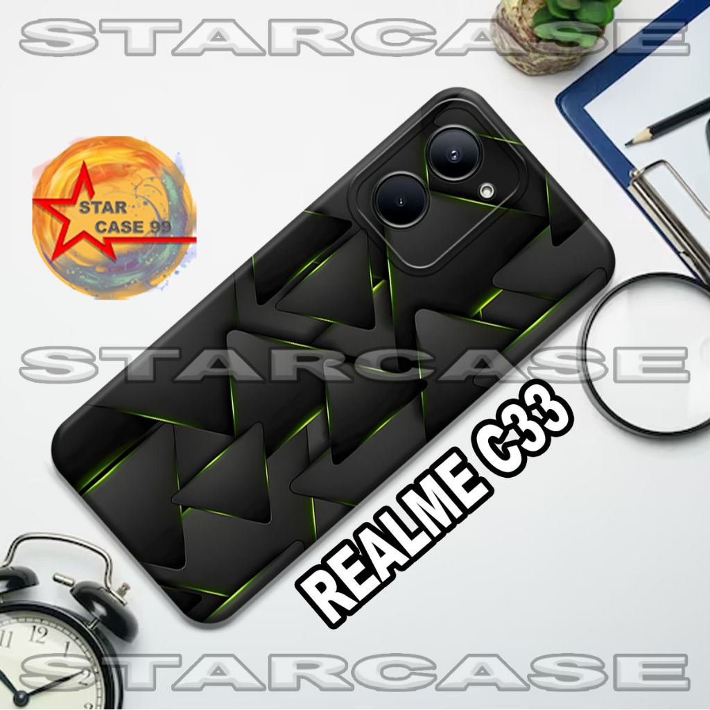 Softcase realme c33 /S10/Motif abstrak/case realme c33/casing/silicon/silikon