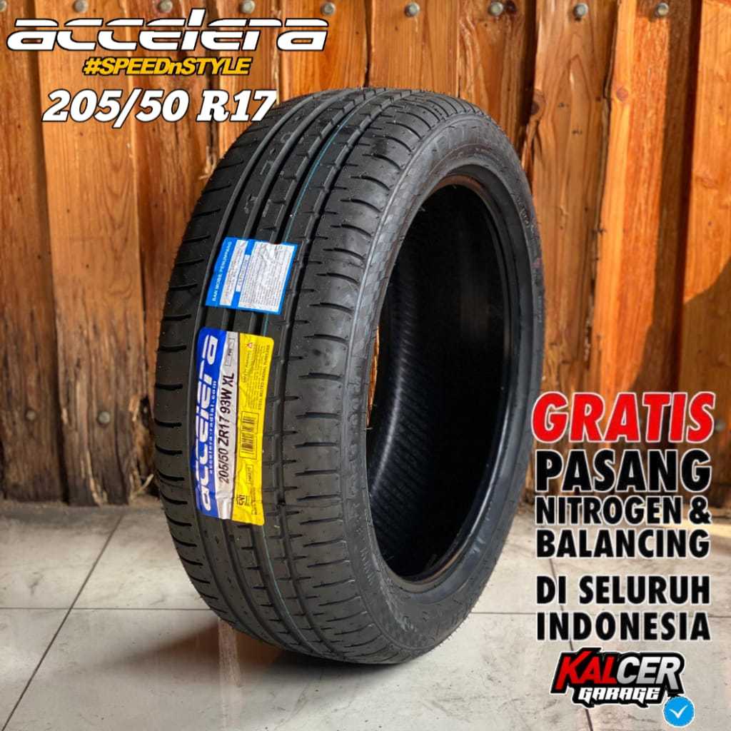 BAN MOBIL XL7 AVANZA R17 205/50 R17 ACCELERA PHI-R TUBELES FREE PEMASANGAN