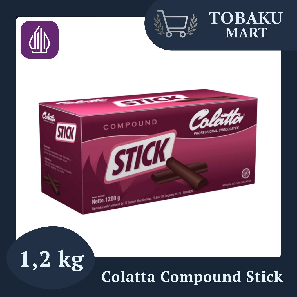 

COLATTA COMPOUND STICK 1,2 KG / COKELAT BATANG UNTUK HIASAN KUE & DESSERT / STICK COKLAT SIAP PAKAI UNTUK CAKE, ROTI, DAN MINUMAN KREASI