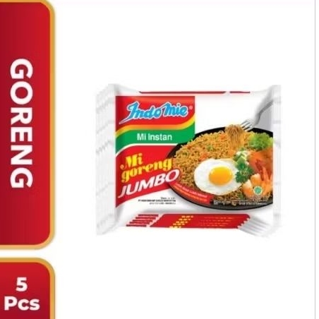 

Indomie Goreng Jumbo 129gr isi 5pcs