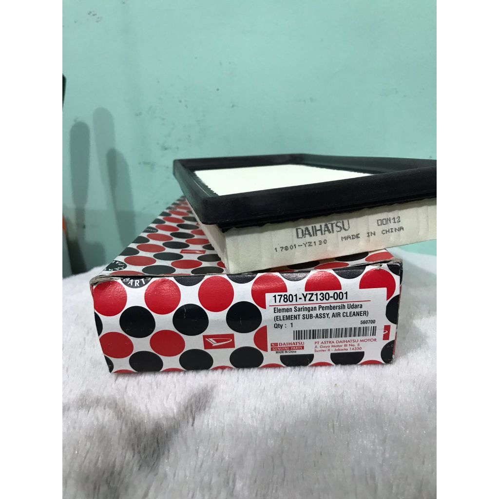 Filter Saringan Udara Daihatsu Xenia Avanza Rush Terios Dual VVT-i 17801-YZ150-001