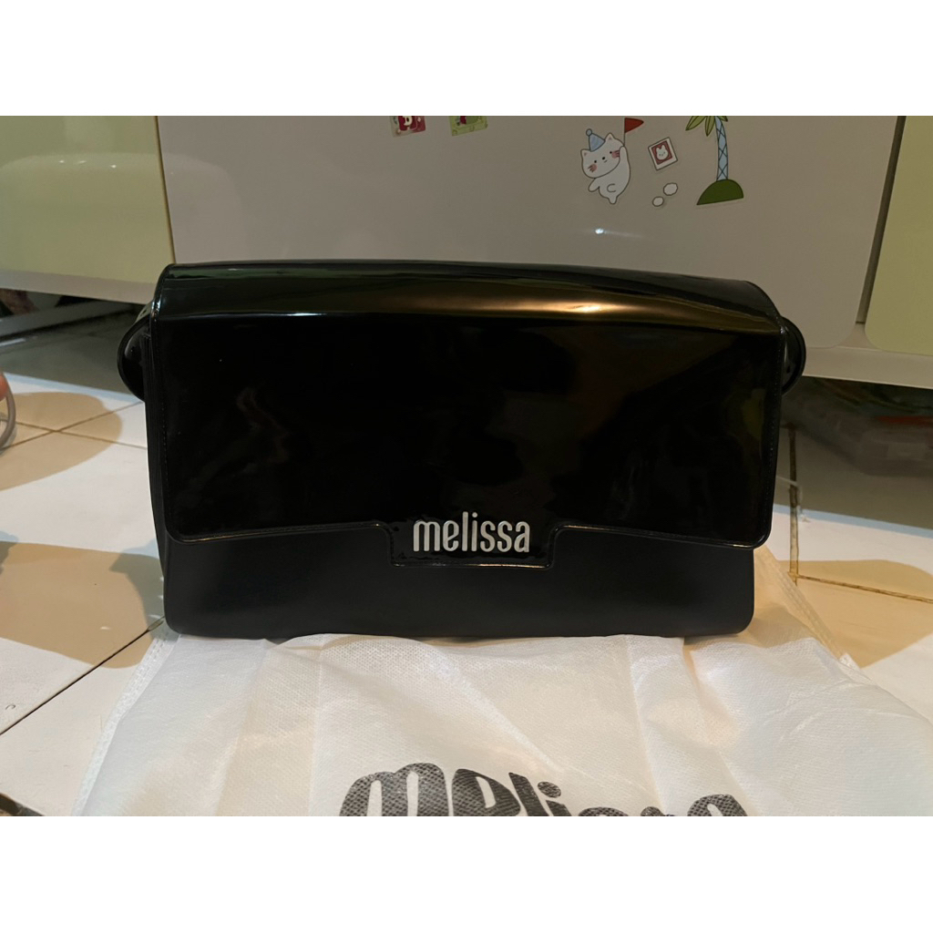Melissa pure bag original warna hitam