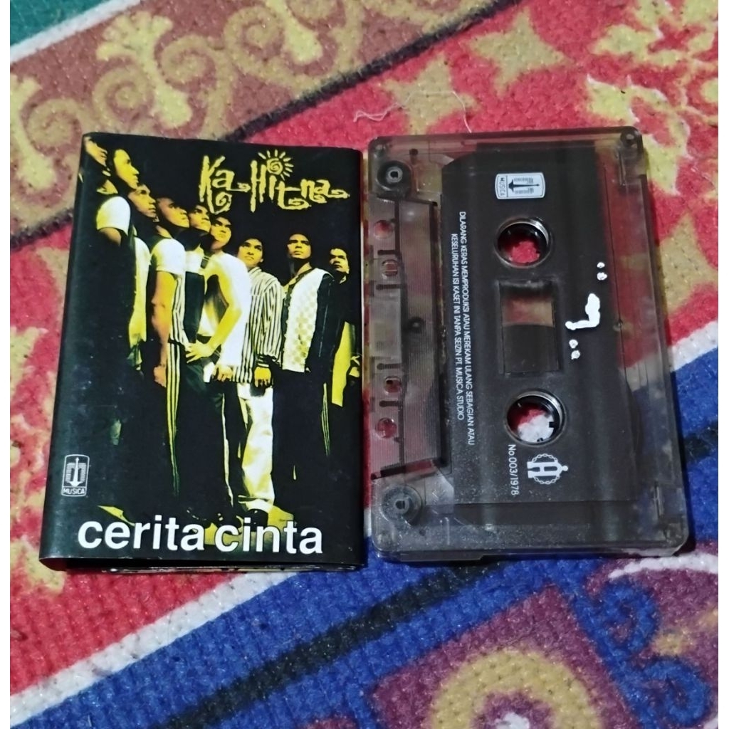 Kaset pita Kahitna - cerita cinta