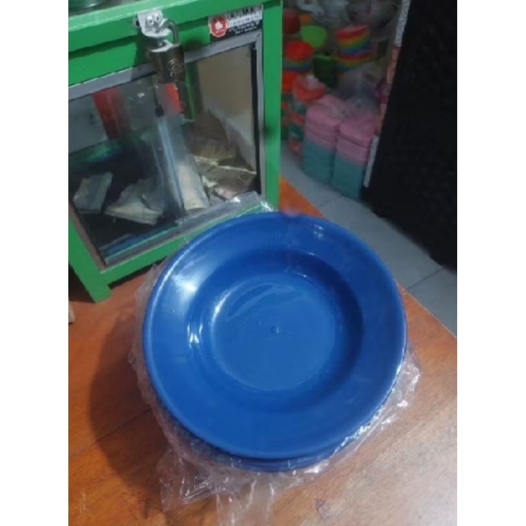 piring plastik kecil/piring sate/piring 7 GM plastik/piring kue